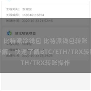 比特派冷钱包 比特派钱包转账教程详解，快速了解BTC/ETH/TRX转账操作