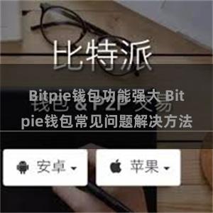 Bitpie钱包功能强大 Bitpie钱包常见问题解决方法