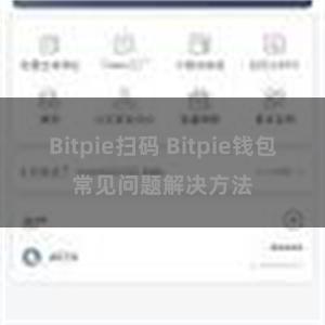 Bitpie扫码 Bitpie钱包常见问题解决方法