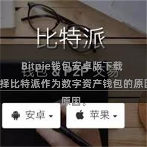 Bitpie钱包安卓版下载 选择比特派作为数字资产钱包的原因。