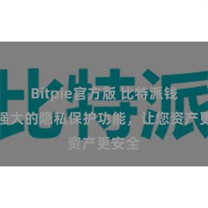 Bitpie官方版 比特派钱包：强大的隐私保护功能，让您资产更安全