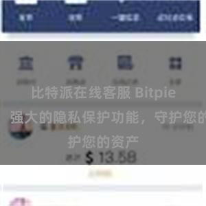 比特派在线客服 Bitpie钱包：强大的隐私保护功能，守护您的资产