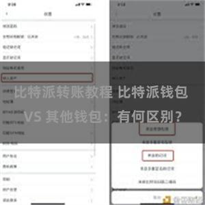 比特派转账教程 比特派钱包 VS 其他钱包：有何区别？