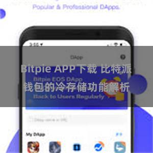 Bitpie APP下载 比特派钱包的冷存储功能解析