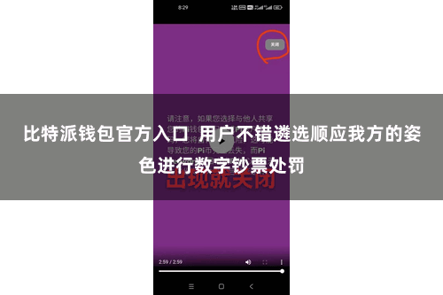 比特派钱包官方入口  用户不错遴选顺应我方的姿色进行数字钞票处罚